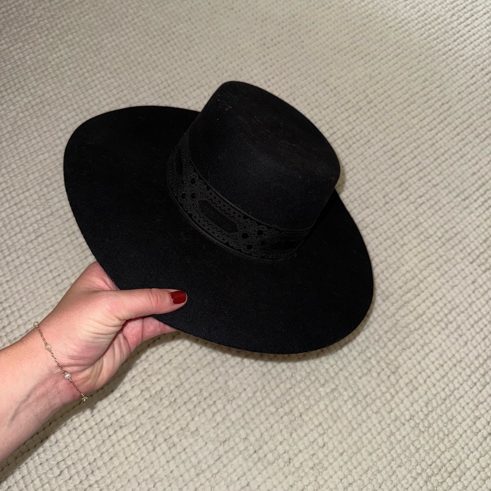Lack of Color - Black Wide-Brim Hat